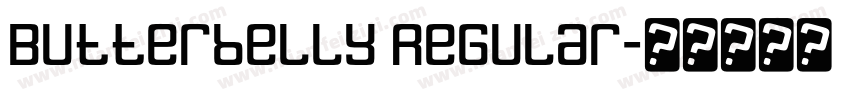 Butterbelly Regular字体转换